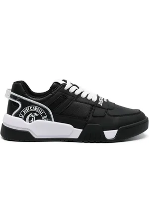 Roberto Cavalli Logo-strap chunky sneakers