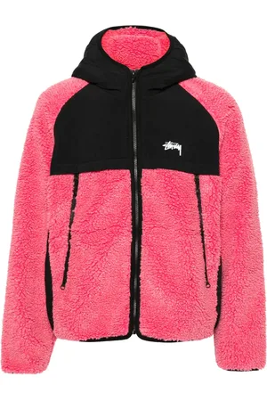 STUSSY Logo-print hooded jacket