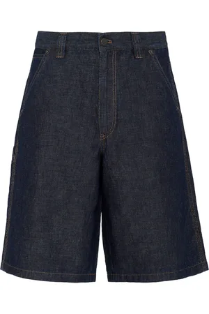 Prada Triangle-logo wide shorts
