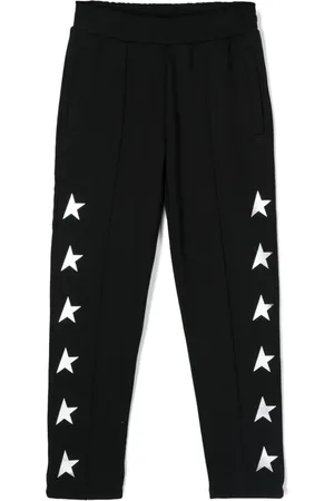 Golden Goose Star-print seam-detail track pants
