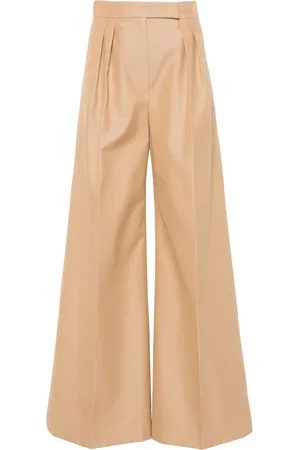 Max Mara Pleat-detailing palazzo pants