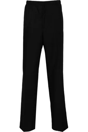 Fendi Virgin-wool straight-leg trousers