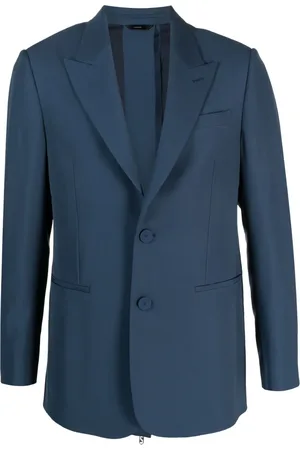 Fendi Peak-lapels single-breasted blazer
