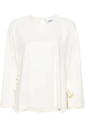 ERIKA CAVALLINI Wide open-sleeves blouse