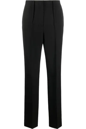 Fendi Tailored virgin wool slim-cut trousers