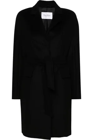 Max Mara Bingo belted camel-hair coat