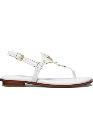 Michael Kors Casey logo-plaque thong sandals