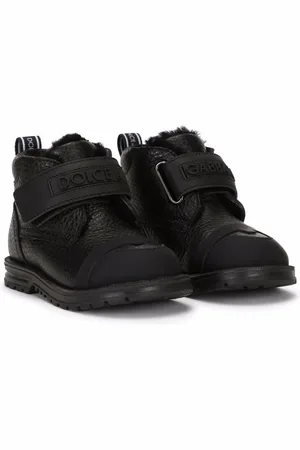 Dolce & Gabbana Touch-strap boots