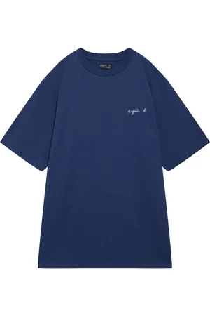AGNÈS B. Logo-embroidered cotton T-shirt