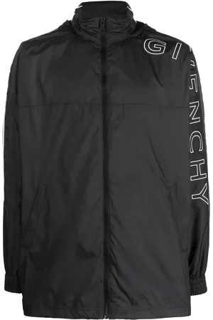 Givenchy Long-sleeve logo-print jacket