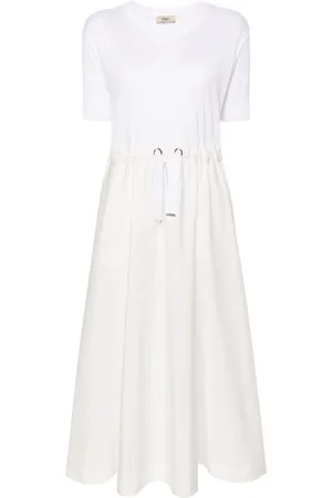 HERNO Panelled T-shirt dress