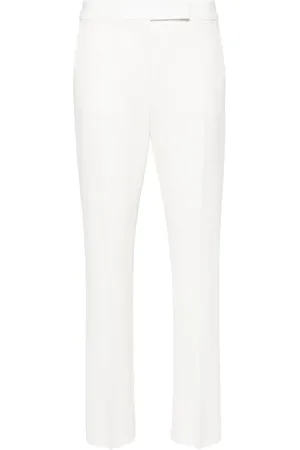 Max Mara Pressed-crease straight trousers