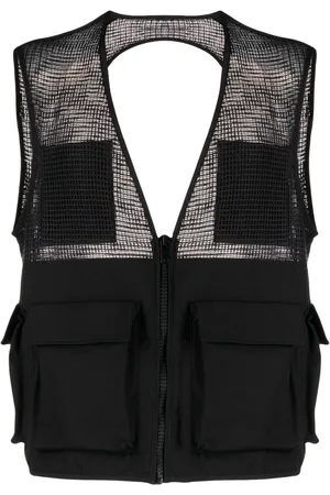 Givenchy Zip-up cotton cargo gilet