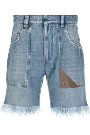 Fendi Distressed effect shorts