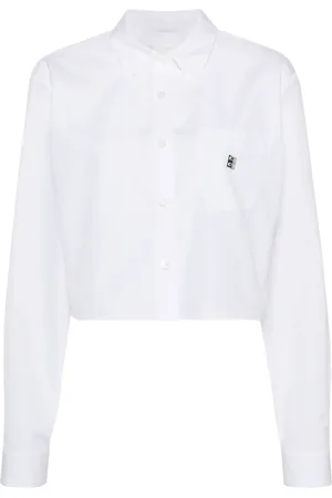 Givenchy Logo-plaque shirt