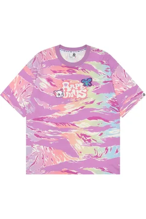 A Bathing Ape Camouflage-print cotton T-shirt
