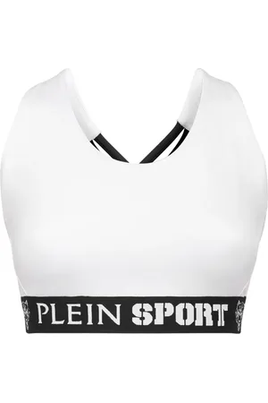 Philipp Plein Logo-underband sports bra