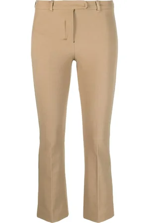 Max Mara Cropped cotton-blend trousers
