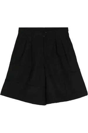 Comme des Garçons Pleated wool tailored shorts