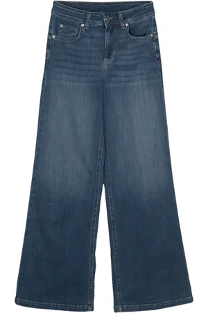 Liu Jo Logo-patch flared jeans