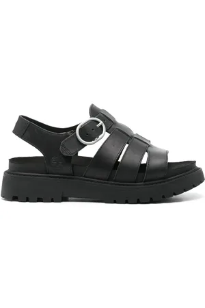 Timberland Logo-debossed leather sandals