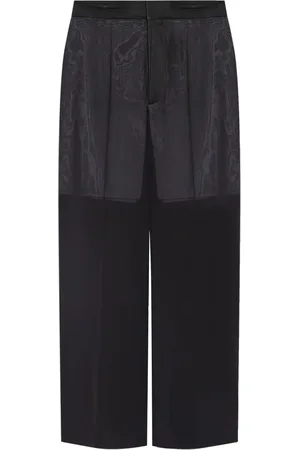 Victoria Beckham Panelled straight-leg trousers