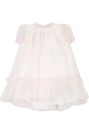 LA STUPENDERIA Irene floral-embroidered dress