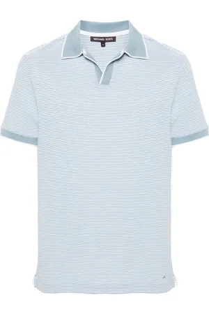 Michael Kors Striped cotton polo shirt