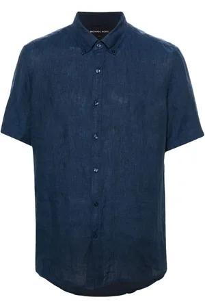 Michael Kors Short-sleeve linen shirt