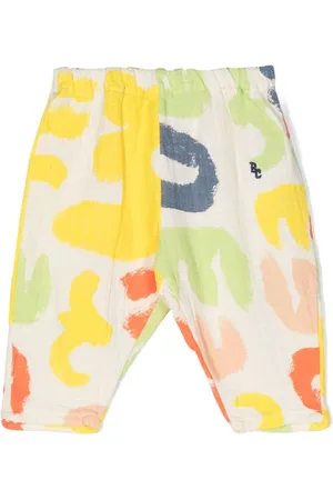 Bobo Choses Carnival-print cotton trousers