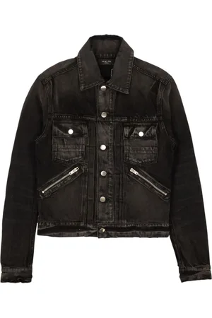 AMIRI CHEMIST TRUCKER JACKET Aged Denim Jackets " "