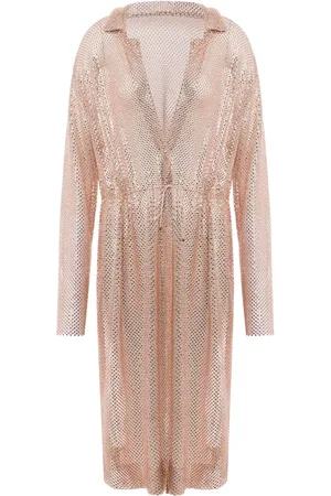 Serafini Rhinestone-embellished midi dress