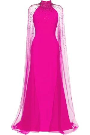 Jenny Packham Limelight crystal-embellished gown