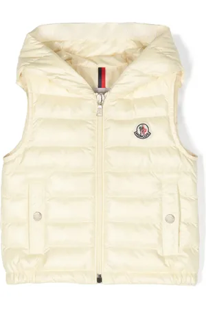 Moncler Couronne logo-appliqu?? gilet