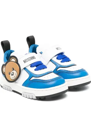 Moschino Teddy Bear leather sneakers
