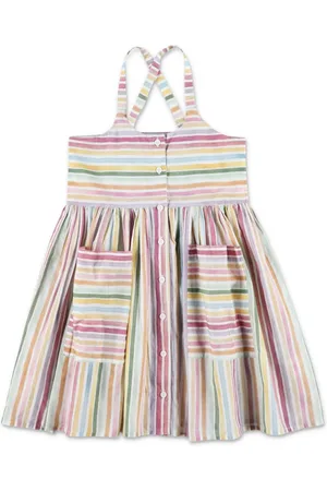 Stella McCartney Striped flared dress