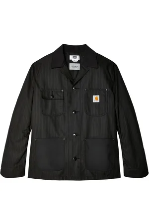 JUNYA WATANABE Striped button-up jacket
