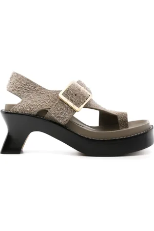Loewe Ease 90mm suede sandals