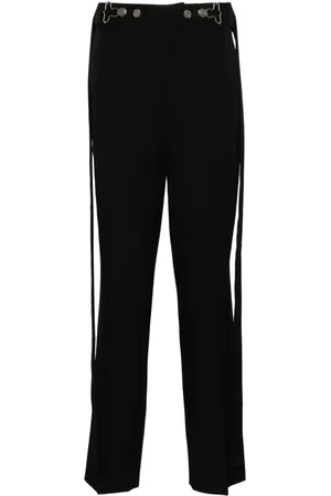 Jean Paul Gaultier Pressed-crease tapered trousers