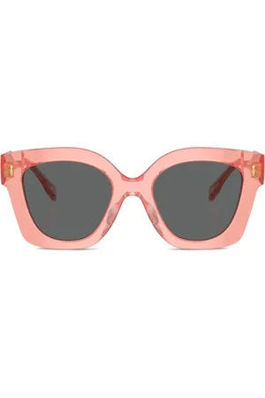 Tory Burch Miller logo-plaque sunglasses