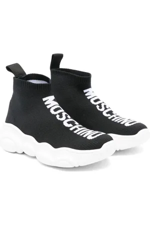 Moschino Logo-jacquard slip-on sneakers