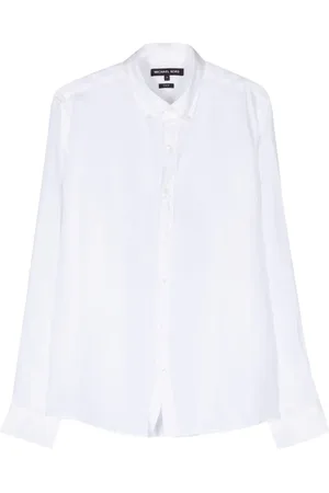 Michael Kors Long-sleeve linen shirt