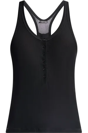 Tom Ford Ribbed jersey tank top