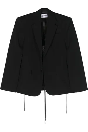Jean Paul Gaultier Single-breasted corset blazer