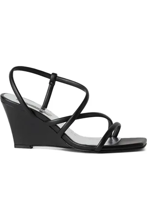 Karl Lagerfeld Rialto 80mm leather sandals