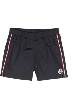 Moncler Appliqu??-logo swim shorts