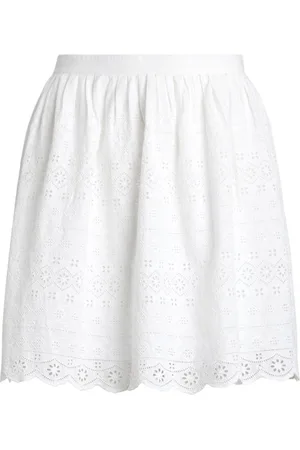 Ralph Lauren Broderie anglaise cotton skirt