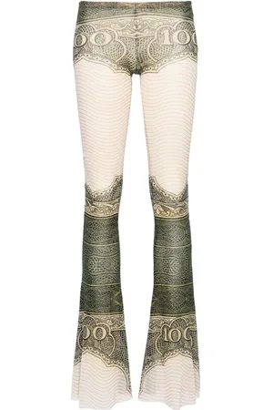 Jean Paul Gaultier Cartouche flared trousers