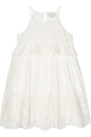 Stella McCartney Broderie-anglaise cotton dress