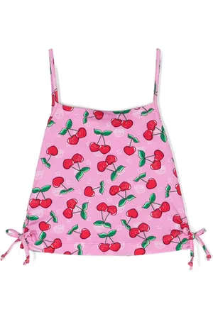 Chiara Ferragni Cherry-print spaghetti top